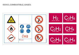 PANNEAU DANGER GAZ