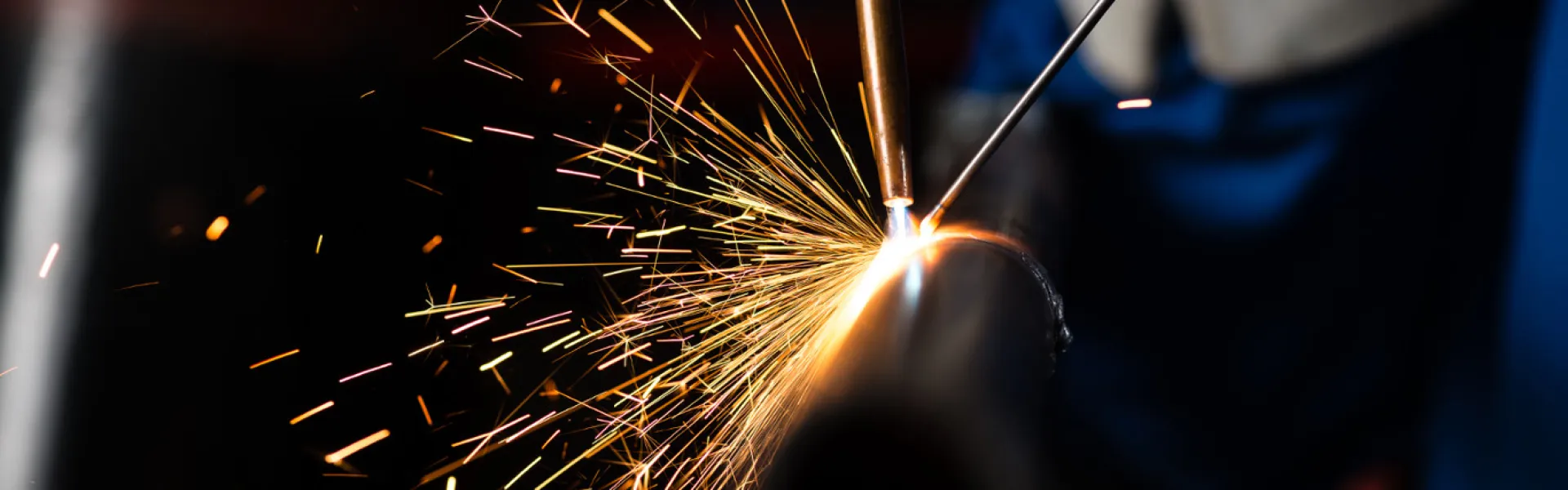 Schweißarbeiten mit Gasen