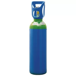 La bouteille Junior Rollerflam Formier, avec 95% d'azote (N2) et 5% d'hydrogène (H2)