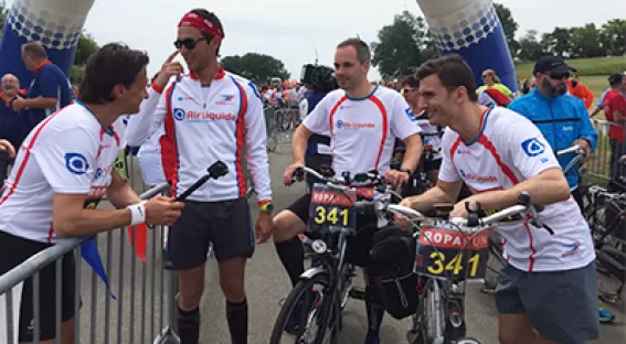 Air Liquide belgie nederland CSR en Roparun