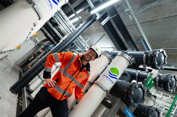 Alpro neemt grootschalige waterhergebruikinstallatie in dienst