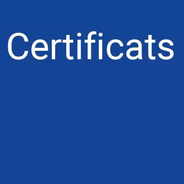 certificats