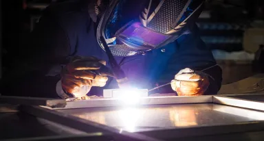 welding gas selector